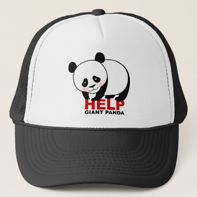 Help Giant Panda Hat (Front)