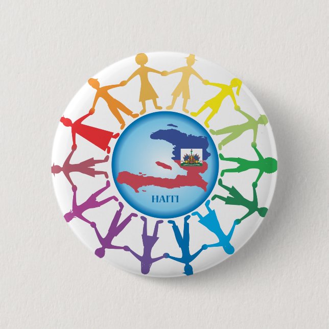 Help Haiti 2 Button (Front)