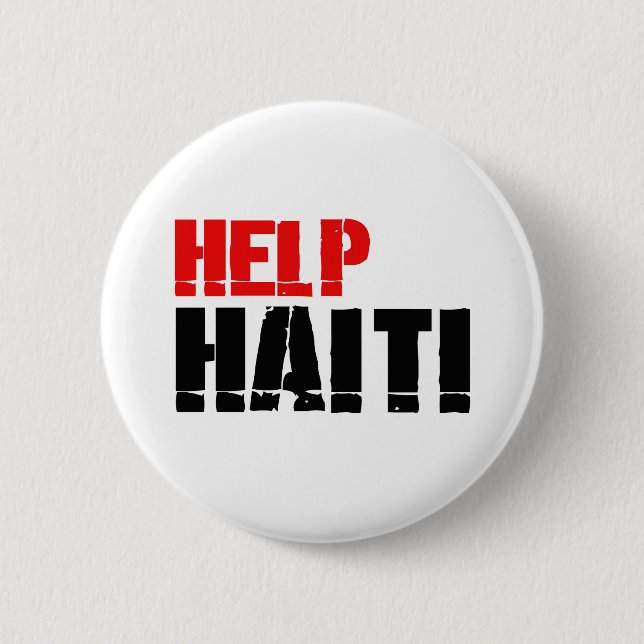 HELP HAITI 3 BUTTON (Front)