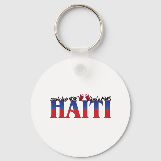 help haiti keychain (Front)