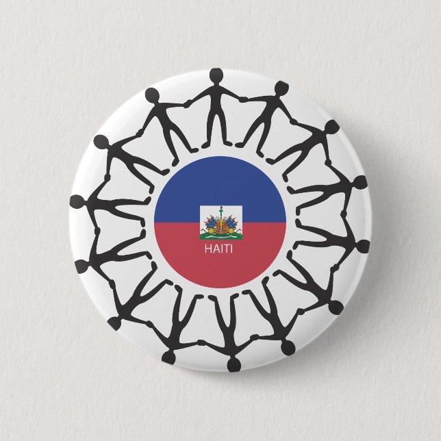 Help Haiti Pinback Button (Front)