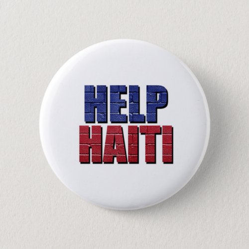 Help Haiti Pinback Button