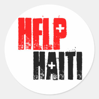 HELP HAITI STICKER