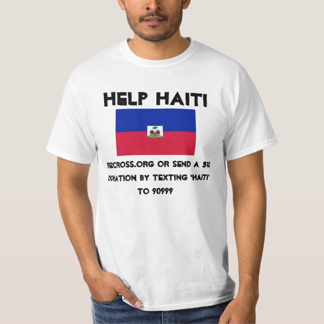 help haiti T-Shirt (Front)