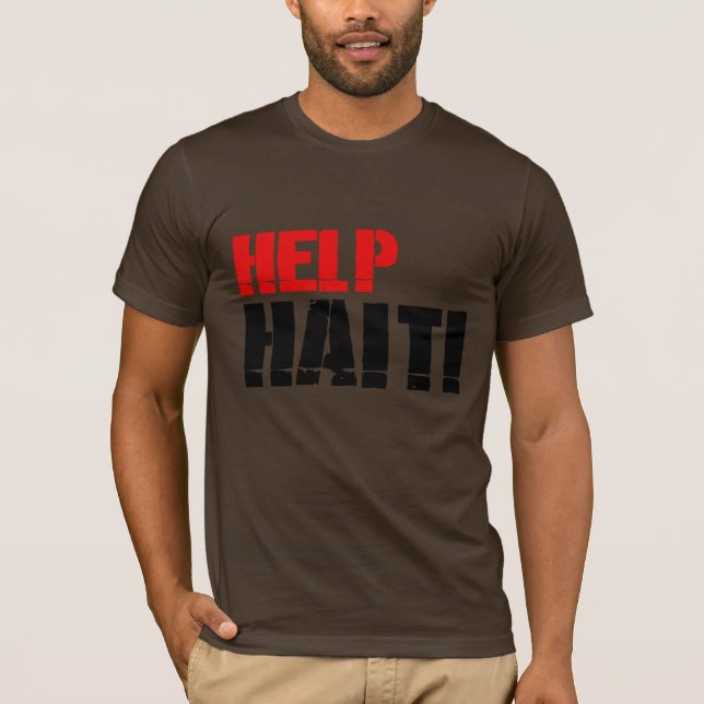 HELP HAITI T-Shirt (Front)