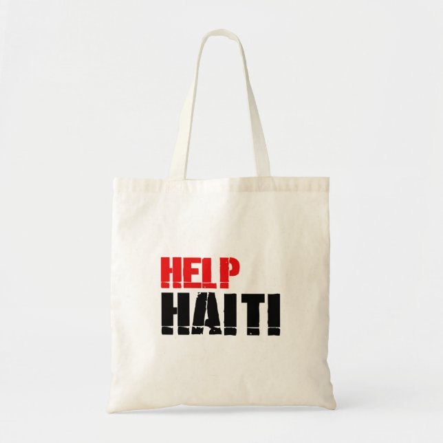 HELP HAITI TOTE BAG (Front)