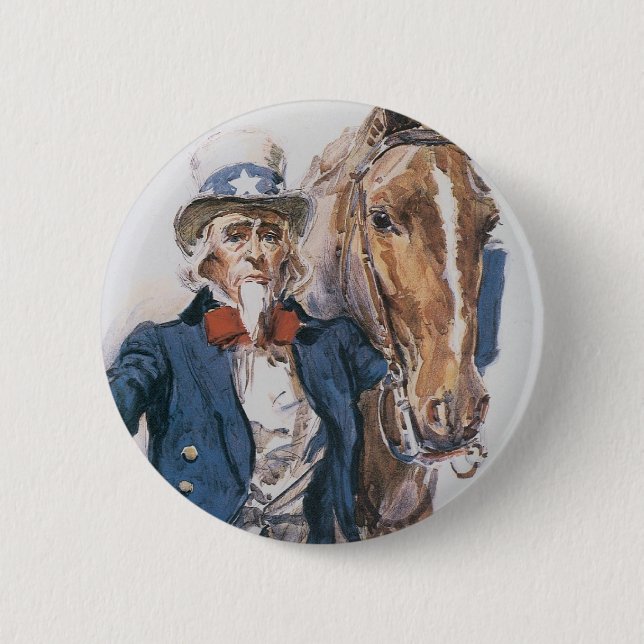 Help Him to Help U.S.! Button (Front)