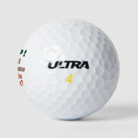 Help I Lost, Funny personalised customizable Name Golf Balls