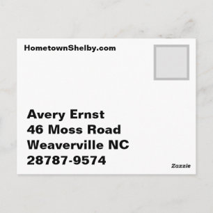Help is on the way! Avery Postcard