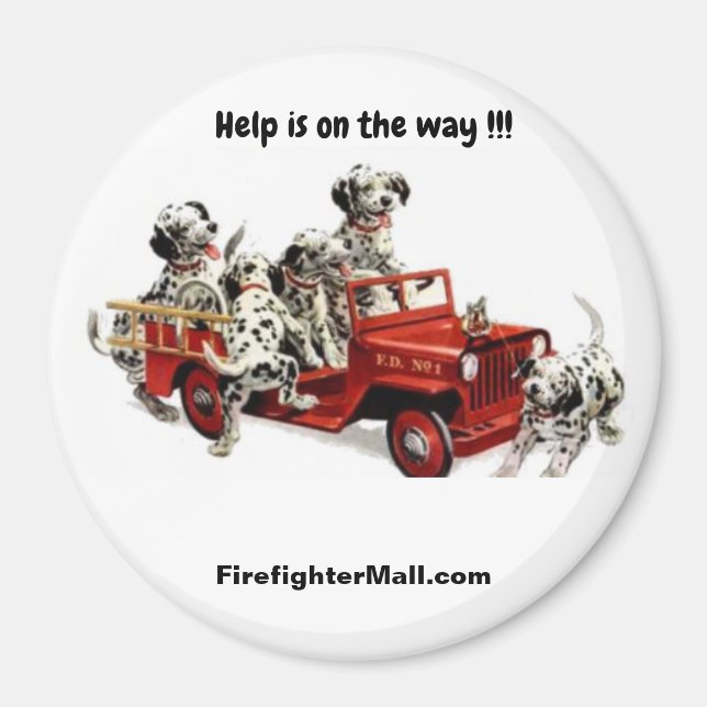 Help is on the way !!!  magnet (Front)