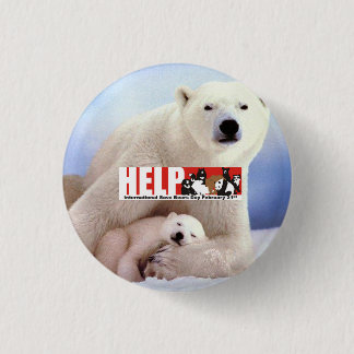 help ISBD Polar Bears Button