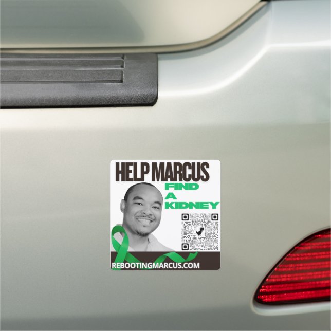 Help Marcus Car Magnet (In Situ)