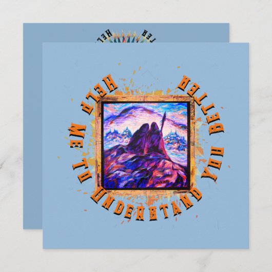 Help Me To Understand You Better Mystical T-Shirt (Front/Back)