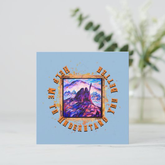 Help Me To Understand You Better Mystical T-Shirt (Standing Front)