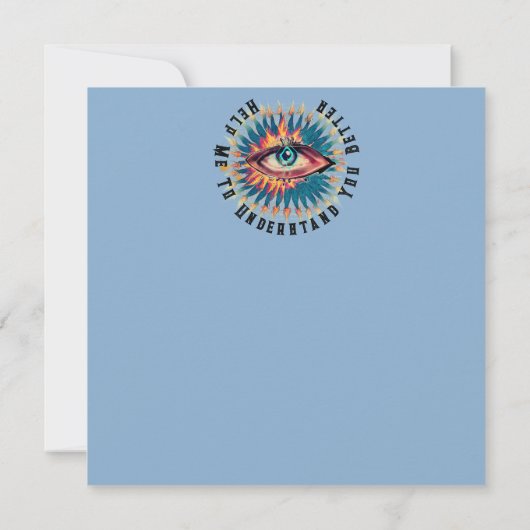 Help Me To Understand You Better Mystical T-Shirt (Back)