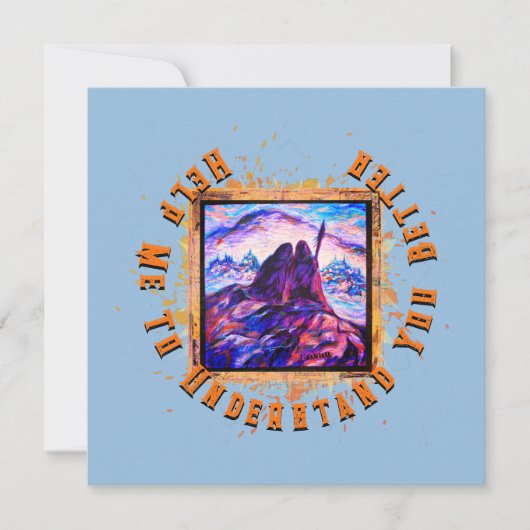 Help Me To Understand You Better Mystical T-Shirt (Front)