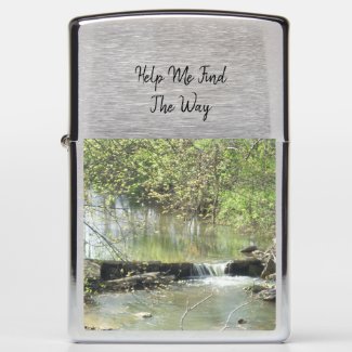 Help Me Zipppo Lighter