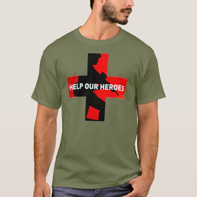 Help Our Heroes T-shirt (Front)