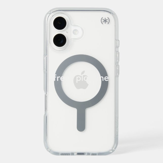 ''help  plastine  people'' speck iPhone case (Front)