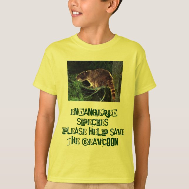 Help Save the Beavcoon T-Shirt (Front)