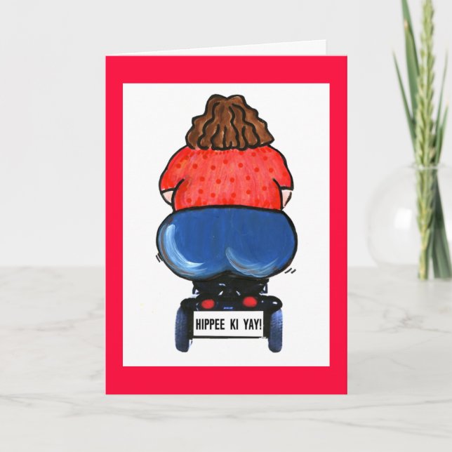 Help Scooter Abusers with 12 Step Program (Front)