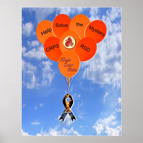 Help Solve the Mystery CRPSRSD Balloons Poster