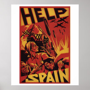 Help Spain (1937)_Propaganda Poster