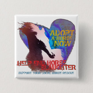 Help Stop Horse Slaughter Button