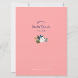 Help the Bride Write Her Vows Bridal Shower Game Invitation | Zazzle