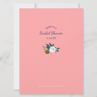 Help the Bride Write Her Vows Bridal Shower Game Invitation | Zazzle