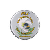 Help The Bumble Bees Candy Tin
