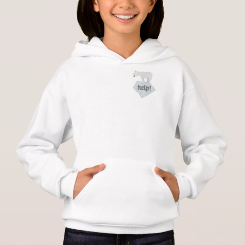 Help the Polar Bear  Hoodie