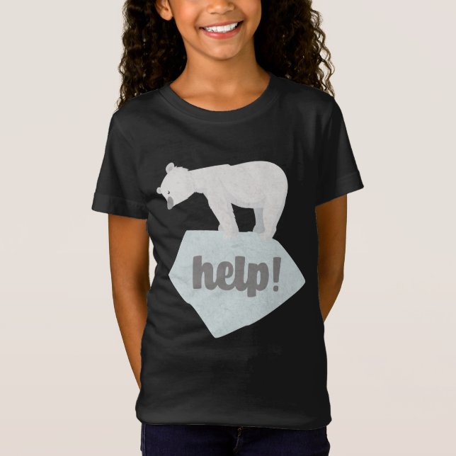 Help the Polar Bear T-Shirt (Front)