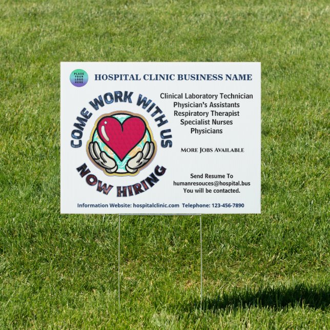 Help Wanted Business Now Hiring Personalize    Sign (Insitu)