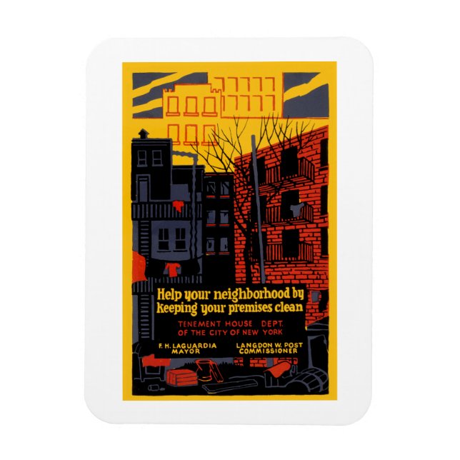 Help Your Neighborhood Magnet (Vertical)