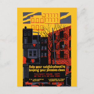 Help Your Neighborhood Postcard