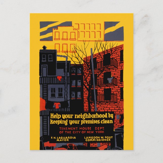 Help Your Neighborhood Postcard (Front)