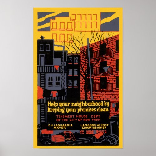 Help Your Neighborhood Poster