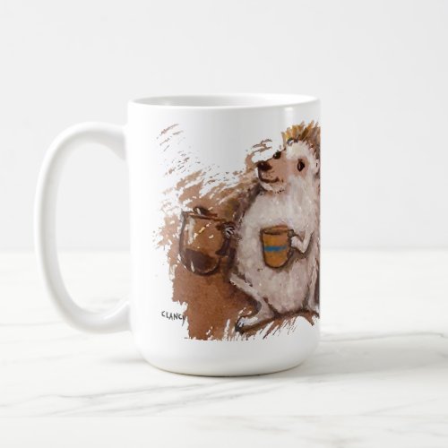 Helpful Hedgehog Coffee Mug