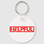 Helpful Stamp Keychain