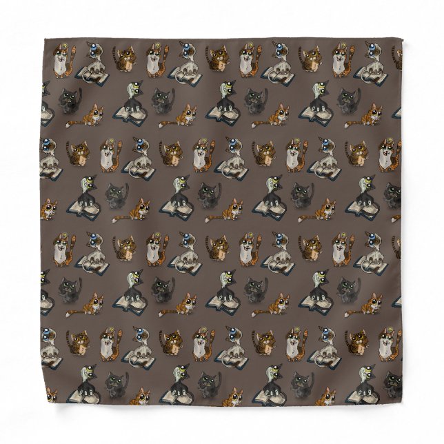 Helpful Study Cats Bandana (Front)