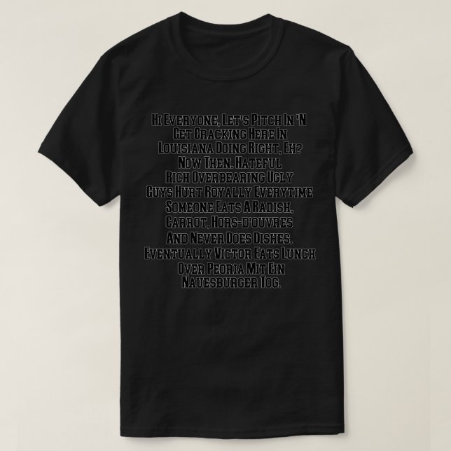 Helping Children Through Research and Development T-Shirt (Design Front)