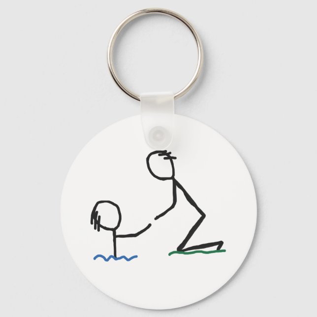 Helping Hand Keychain (Front)