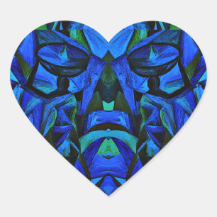 Helping Hand,Love & Unity_ Heart Sticker