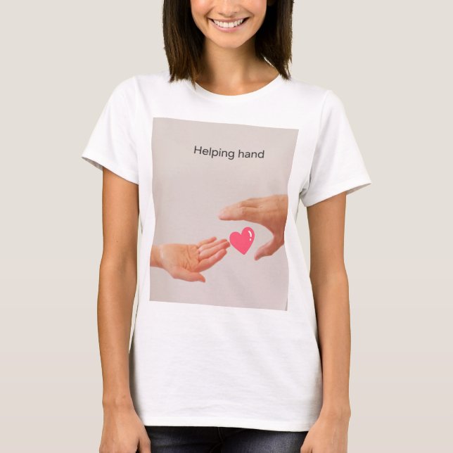 Helping hand T-Shirt (Front)