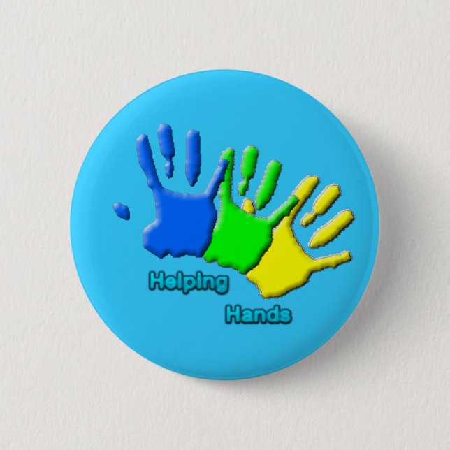 helping hands Button (Front)