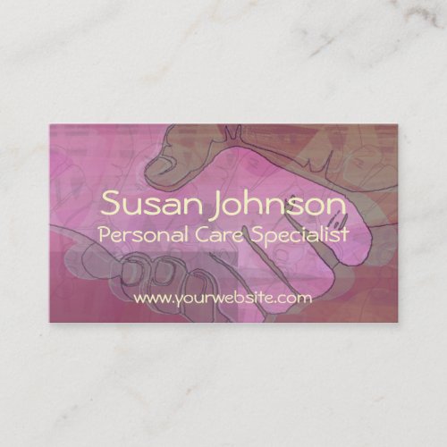 Helping Hands Caregiver Business Cards