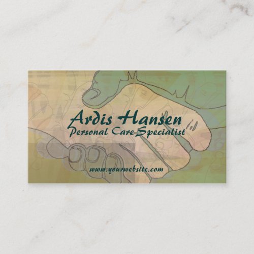 Helping Hands Caregiver Business Cards