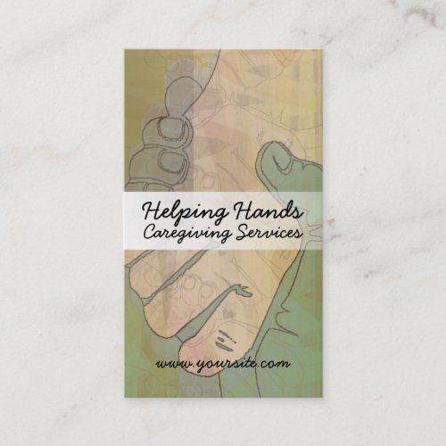 Helping Hands Caregiving Business Cards