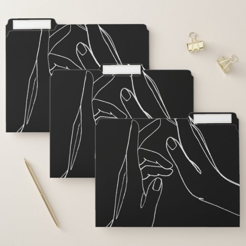 Helping Hands File Folder